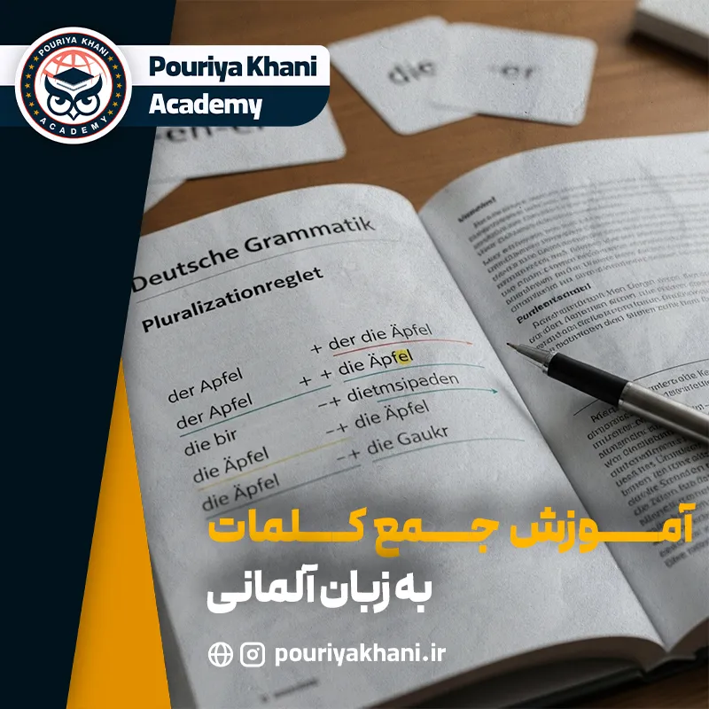 آموزش جمع کلمات در زبان آلمانی