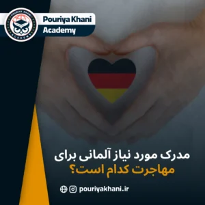 مدرک مورد نیاز آلمانی برای مهاجرت کدام است؟