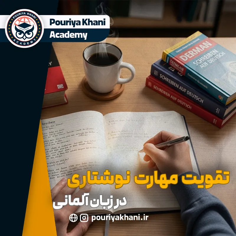 تقویت مهارت نوشتاری آلمانی: گام به گام برای زبان‌ آموزان